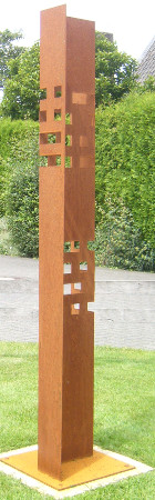 HAN Koch - Quad-®-Art stèle V (2013)